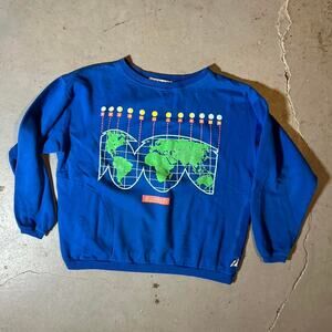 80s swatch watch crewneck sweater